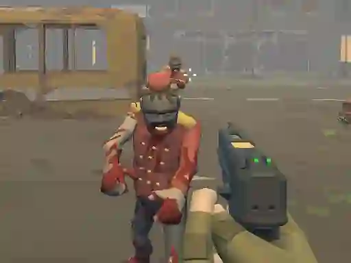 Cluiche Zombie City Polygon Survival ar líne