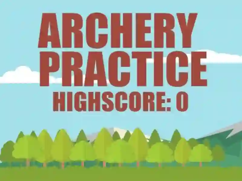 Cluiche Archery Practice ar líne
