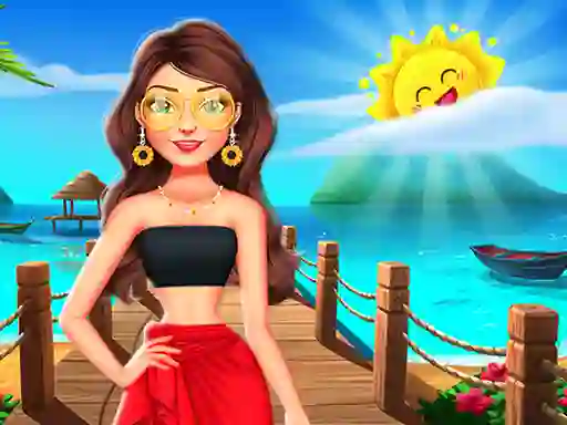 Cluiche BFFs Summer Shine Look ar líne
