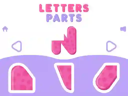 Cluiche Letters Parts ar líne