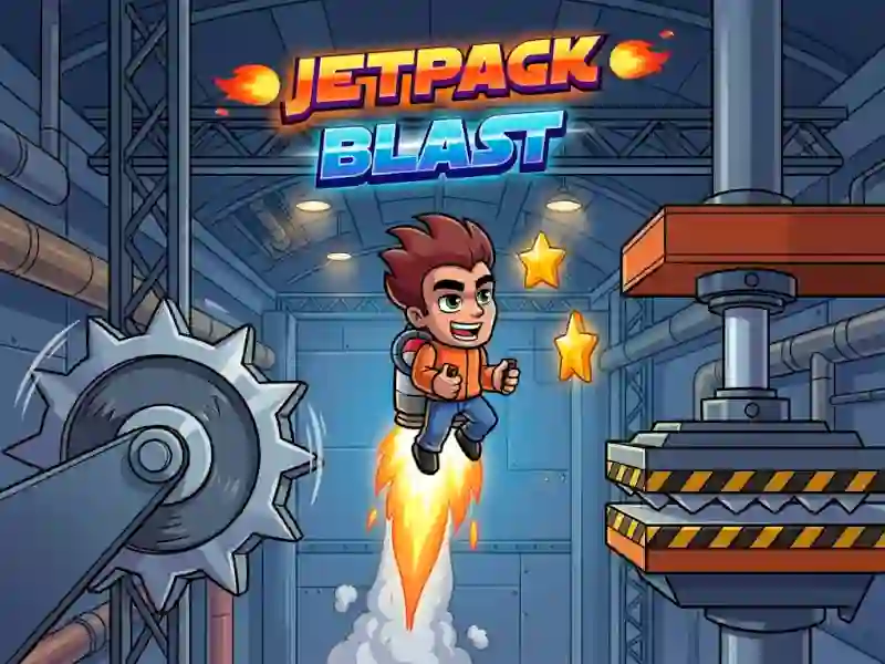 Cluiche Jetpack Blast ar líne