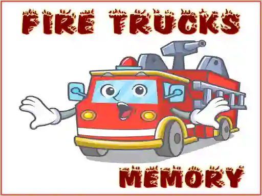 Cluiche Fire Trucks Memory ar líne