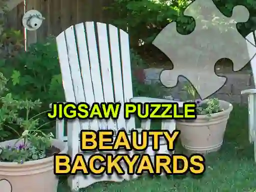 Cluiche Jigsaw Puzzle: Beauty Backyards ar líne