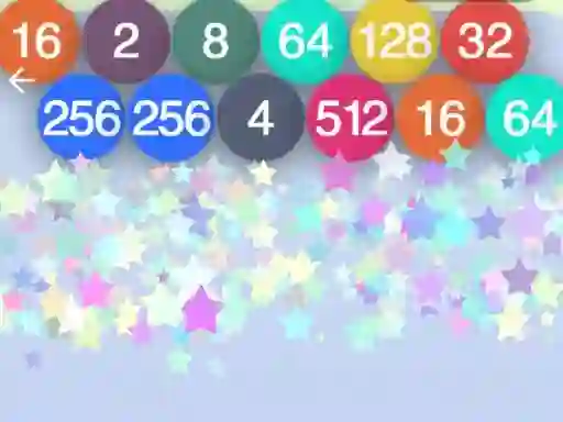 Cluiche Bubble 2048 ar líne
