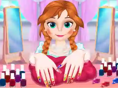 Cluiche Princess Annie Nails Salon ar líne