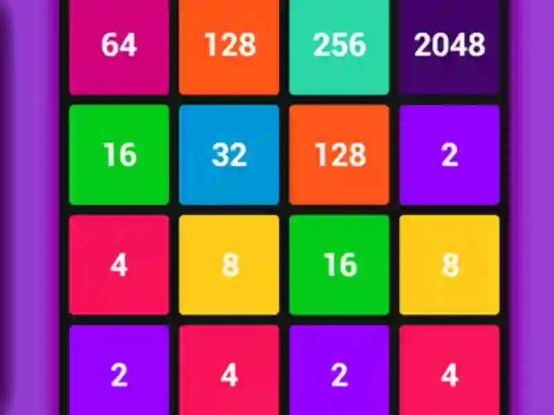 Cluiche 2048 synthesis ar líne