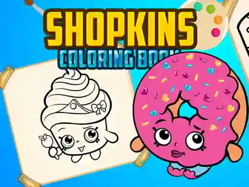 Cluiche Shopkins Coloring Book ar líne