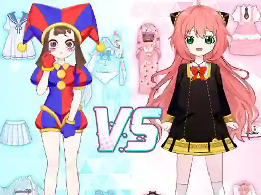Cluiche Shining Anime Star Dress Up ar líne