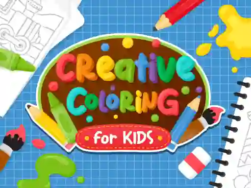 Cluiche Creative Coloring ar líne