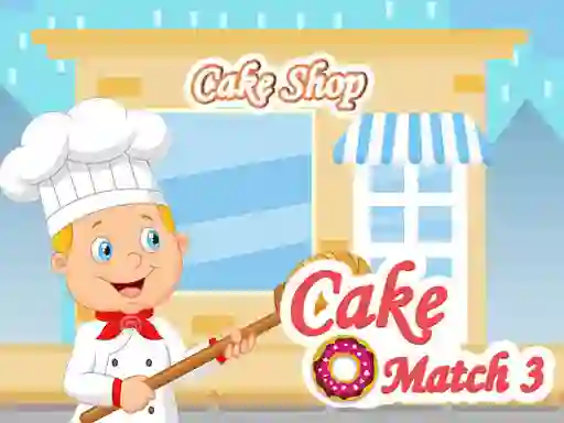Cluiche Cake Match 3 ar líne