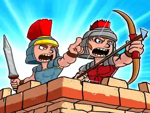 Cluiche Impire Rush Rome Wars Tower Defense ar líne