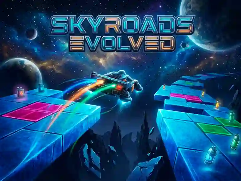 Cluiche SkyRoads Evolved ar líne