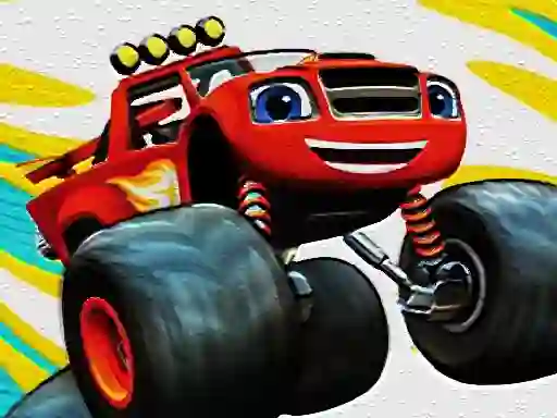 Cluiche Monster Trucks Hidden Wheels ar líne