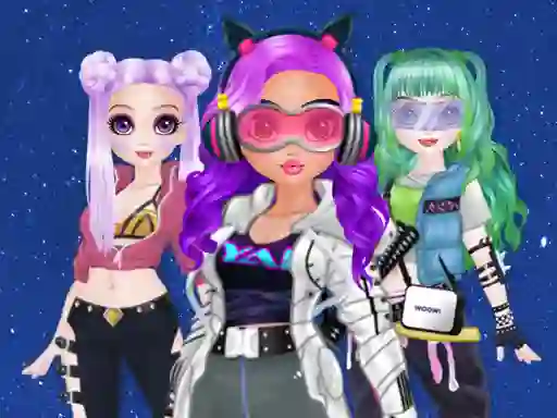 Cluiche Princess Cyberpunk 2200 ar líne