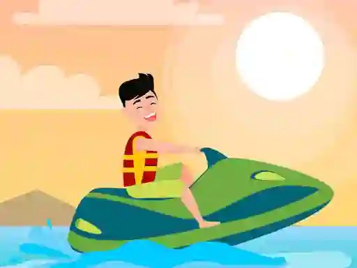 Cluiche Jet Ski Fun Hidden ar líne