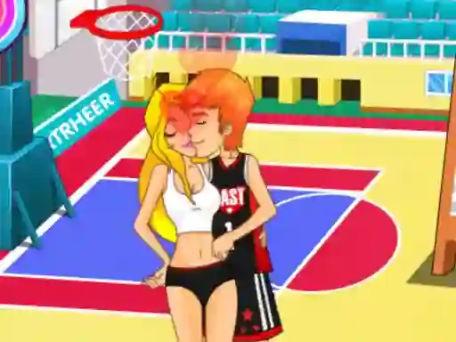 Cluiche Basketball Kissing ar líne