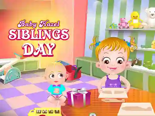 Cluiche Baby Hazel: Siblings Day ar líne