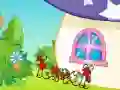 Cluiche Smurf House Decorating ar líne