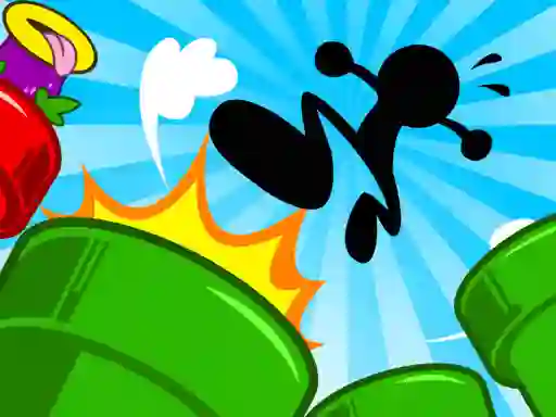Cluiche Stickman Bouncing ar líne