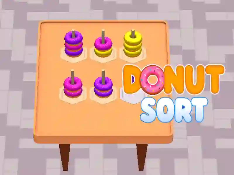 Cluiche Donut Sort ar líne