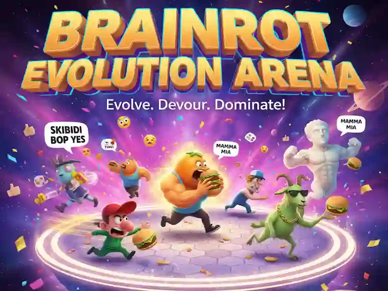 Cluiche Brainrot Evolution Arena ar líne