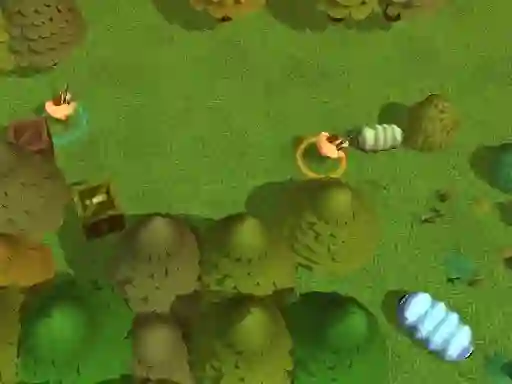 Cluiche Worms Combat Coop ar líne