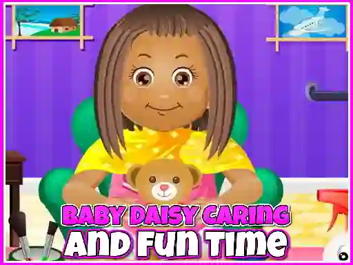 Cluiche Baby Daisy Caring and Fun Time ar líne
