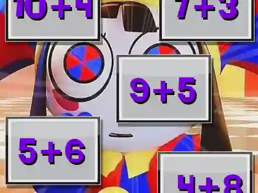 Cluiche Pomni Math Game ar líne