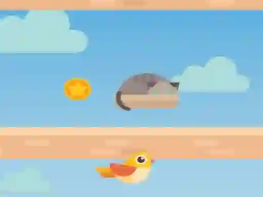 Cluiche Bird Platform Jumping ar líne