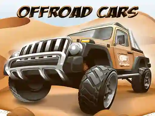Cluiche Offroad Cars Jigsaw ar líne