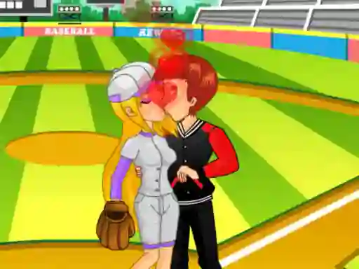 Cluiche Baseball Kissing ar líne