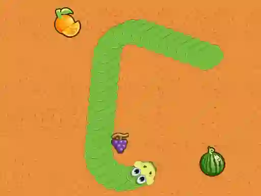 Cluiche Snake Want Fruits ar líne