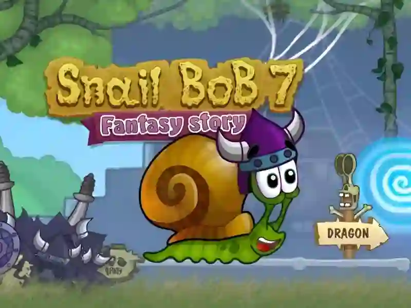 Cluiche Snail Bob 7 fantasy story ar líne