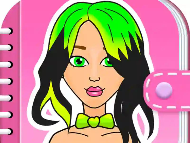 Cluiche DIY Paper Doll ar líne