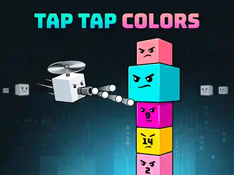 Cluiche Tap Tap Colors ar líne