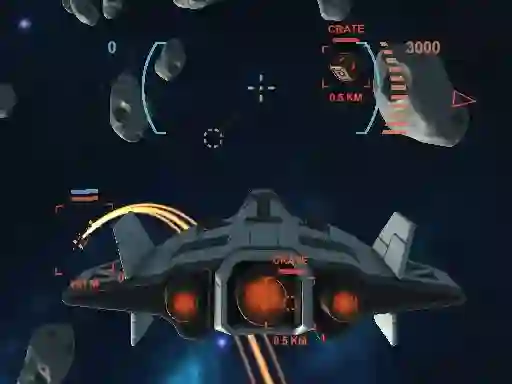 Cluiche Space Combat ar líne