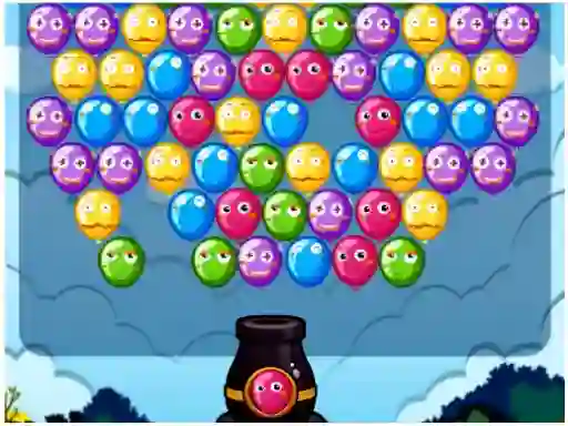 Cluiche Bubble shooter balloons ar líne
