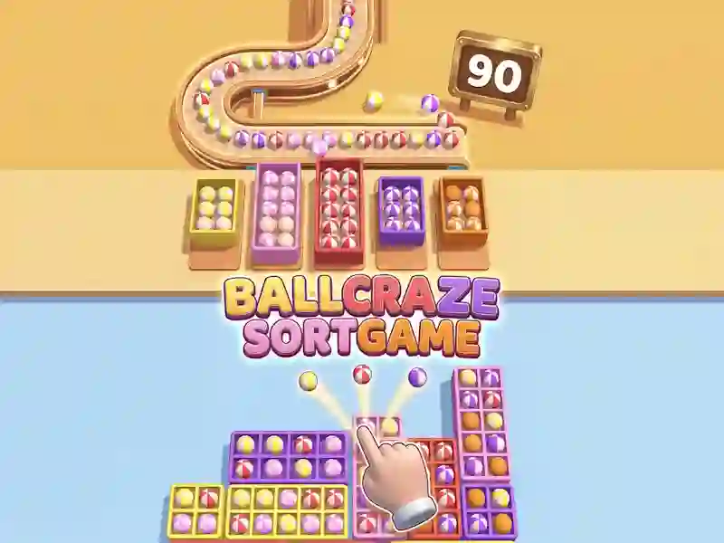 Cluiche BallCraze SortGame ar líne