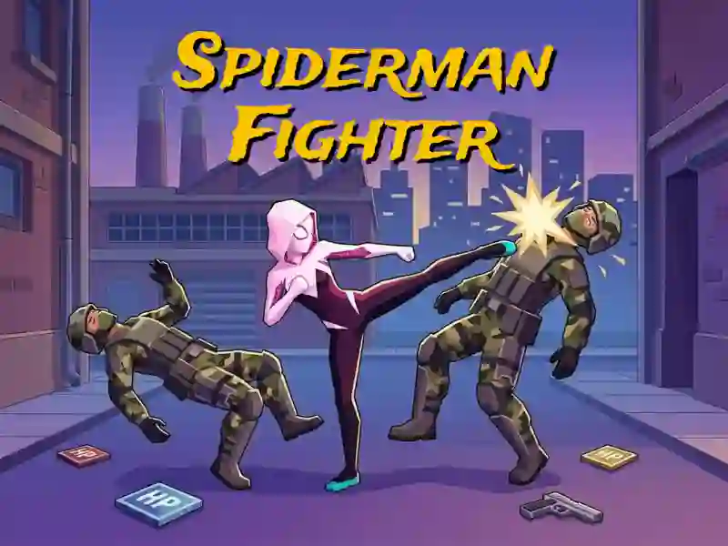 Cluiche Spiderman Fighter ar líne