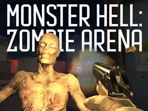 Cluiche Monster Hell Zombie Arena ar líne