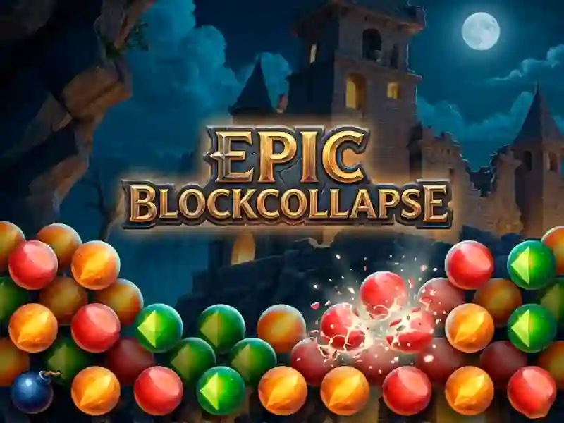 Cluiche Epic BlockCollapse ar líne