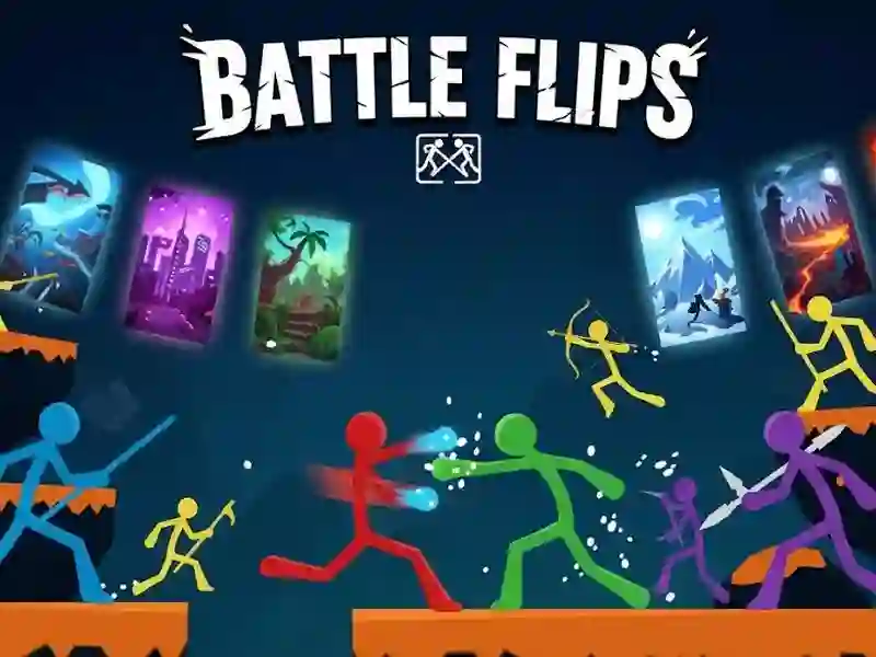 Cluiche Battle Flips ar líne