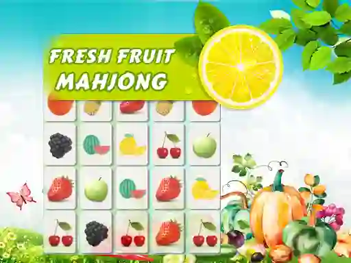 Cluiche Fresh Fruit Mahjong ar líne