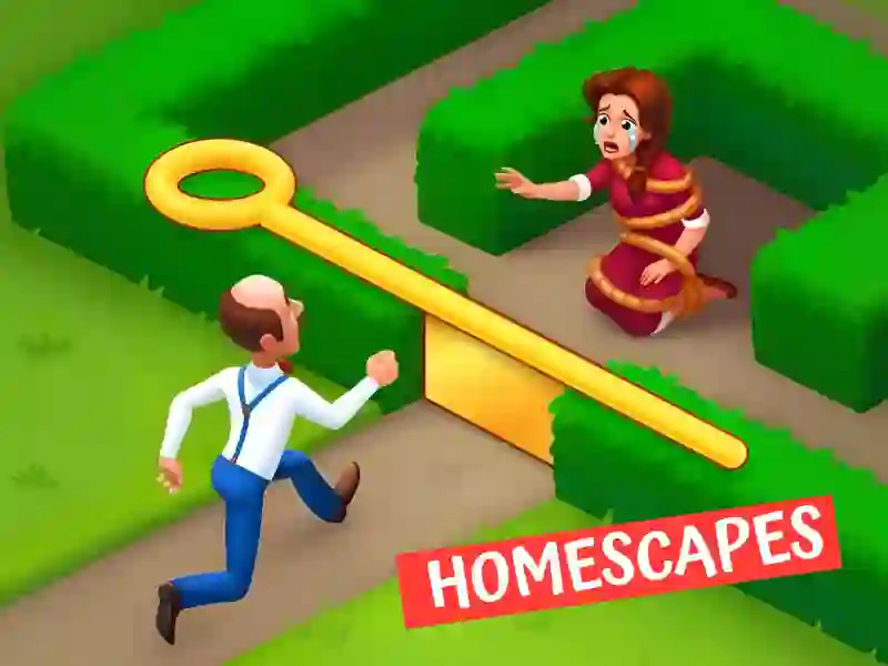 Cluiche Homescapes ar líne
