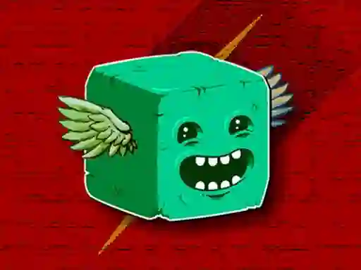 Cluiche Flappy Cube Challenge ar líne
