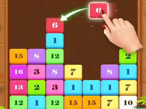 Cluiche Numbers Merge ar líne