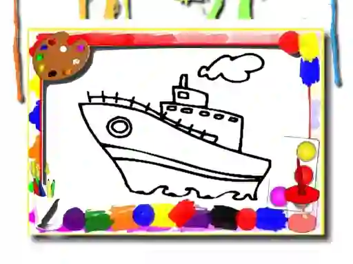 Cluiche Back To School: Cartoon Coloring Time ar líne