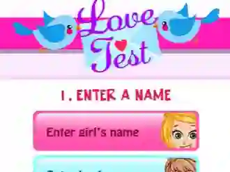 Cluiche Princess Love Test ar líne