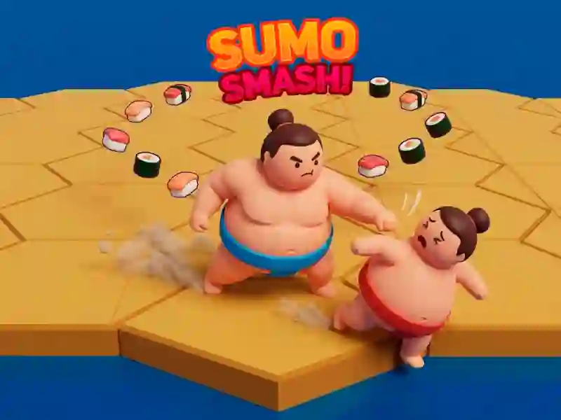 Cluiche Sumo Smash! ar líne
