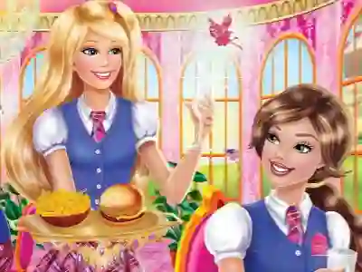 Cluiche Princesses Burger Cooking ar líne